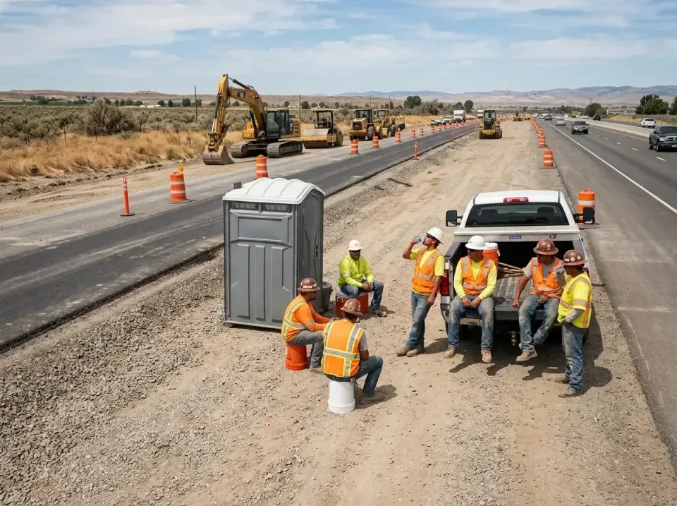 highway-road-construction-crew-007 — frequently asked questions, Porta Potty and Restroom Rentals in Kearney, NE